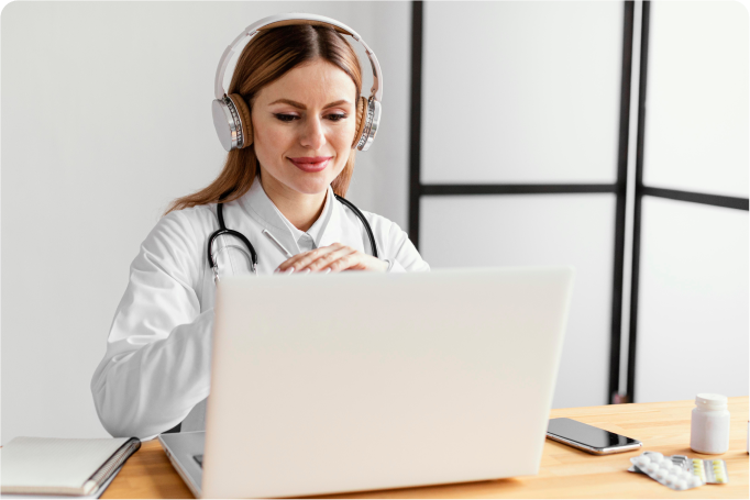 clinic management software interface for appointment scheduling and patient records